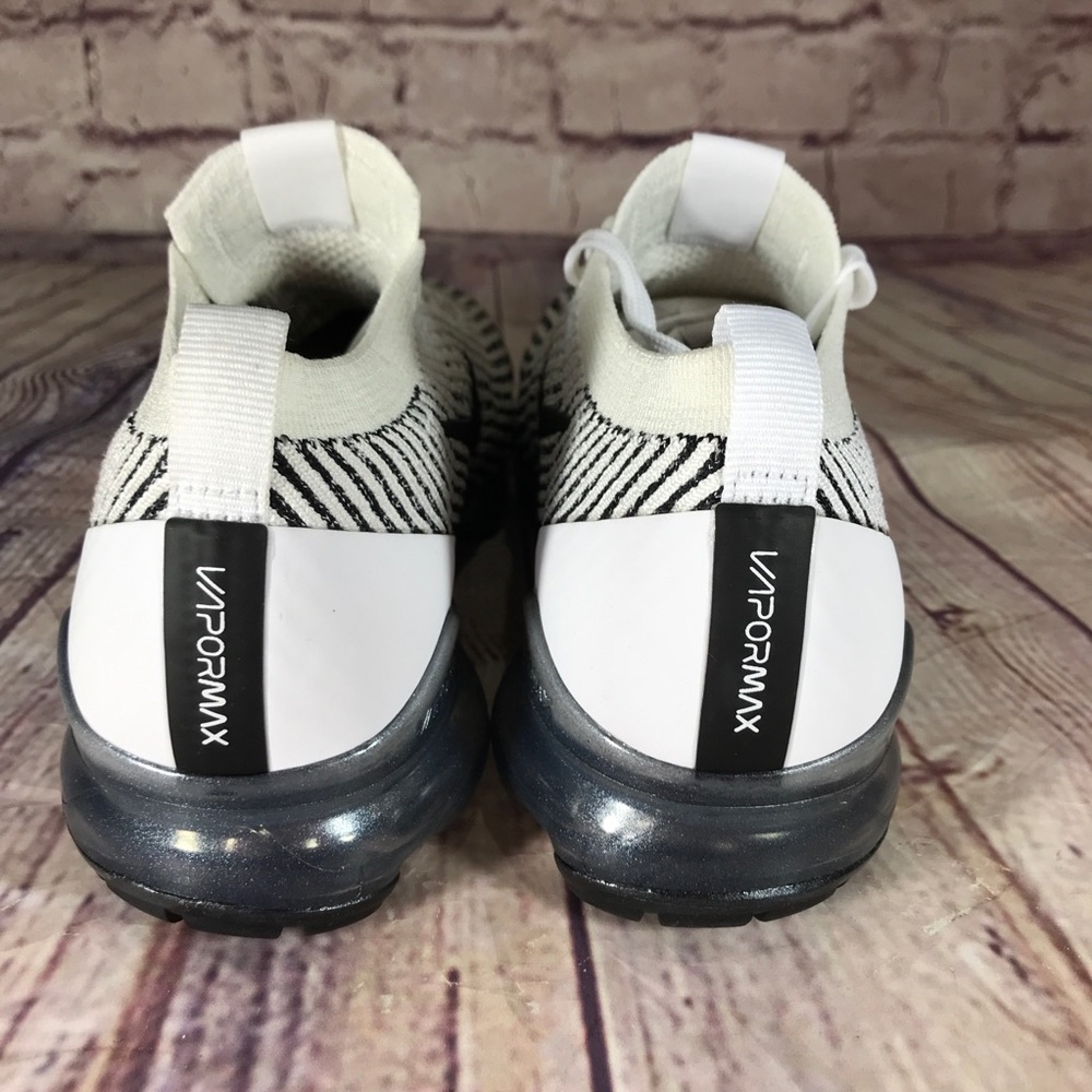 NIKE Vapormax Flyknit 3 "Zebra" White/Black - Picture 3 of 8